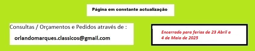 peças para carros automoveis antigos